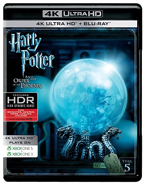 Harry Potter and the Order of the Phoenix (2007) - Year 5 (4K UHD & HD) (2-Disc) (Blu-Ray)