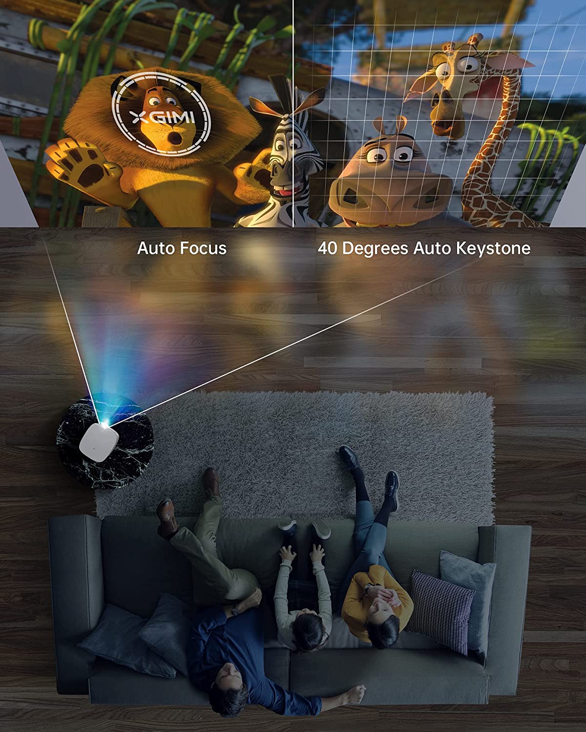 XGIMI MoGo Pro 1080p Movie Projector