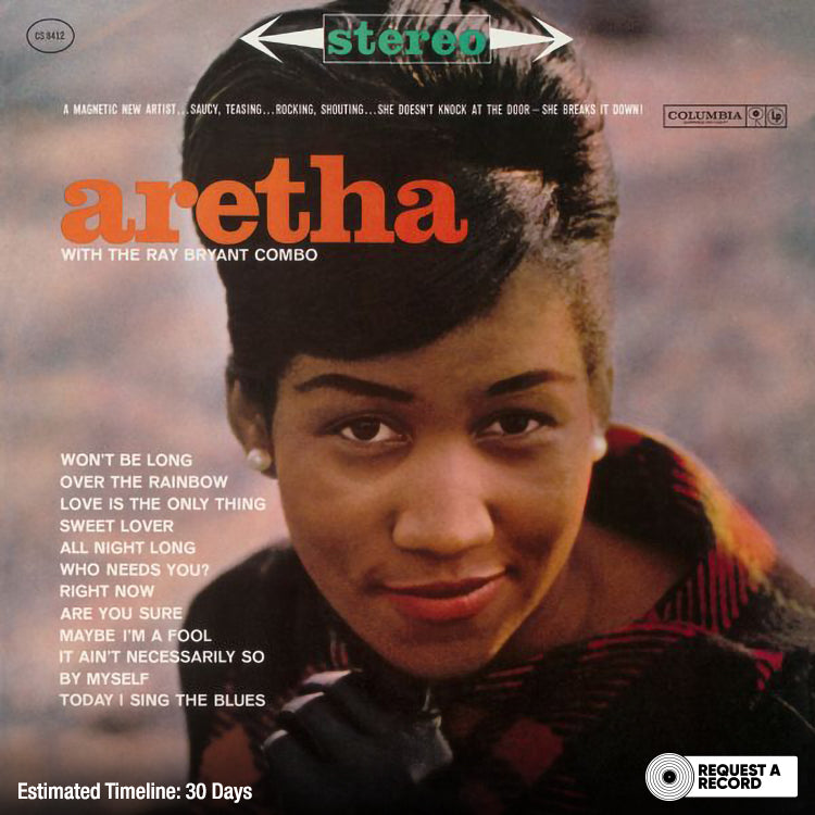 Aretha Franklin With The Ray Bryant Combo (Arrives in 30 days)