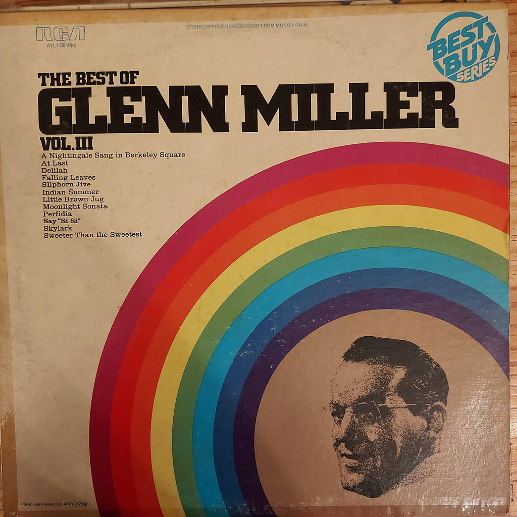Glenn Miller – The Best Of Glenn Miller Vol. III (Used Vinyl - VG)