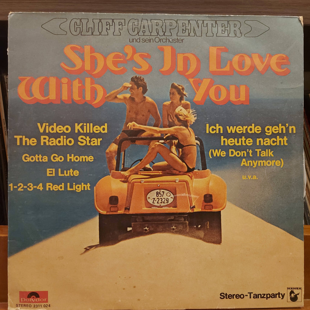 Cliff Carpenter Und Sein Orchester – She's In Love With You (Used Vinyl - VG)