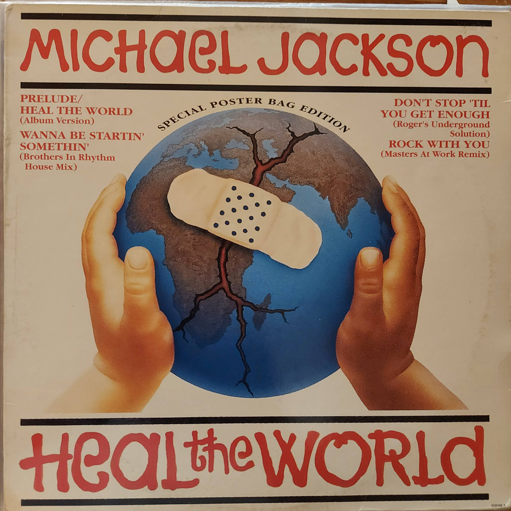 Michael Jackson – Heal The World (Used Vinyl - VG) MD