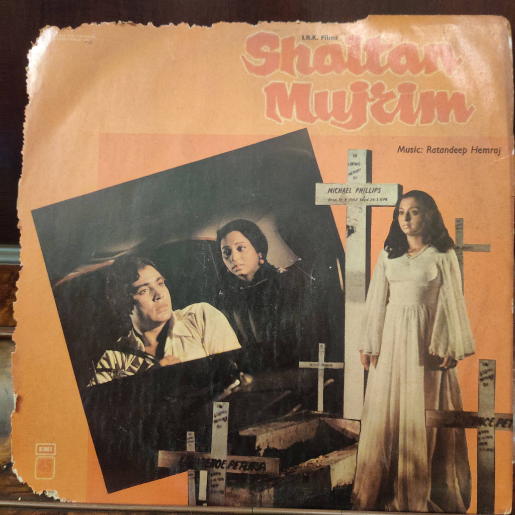 Ratandeep Hemraj – Shaitan Mujrim (Used Vinyl - VG+)
