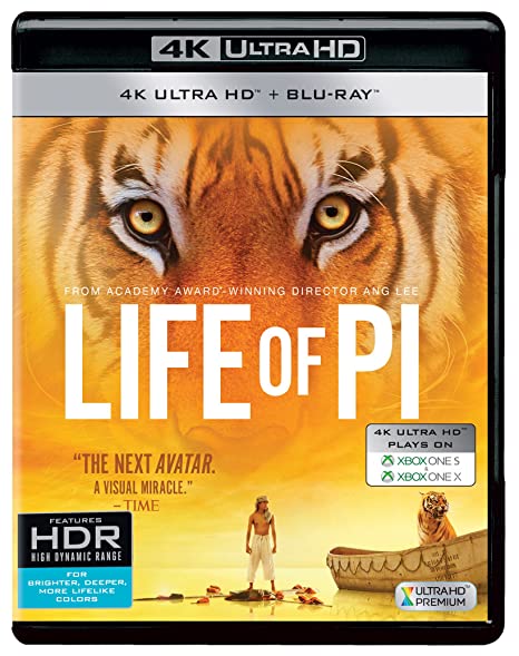 Life of Pi (4K UHD & HD) (2-Disc) (Blu-Ray)