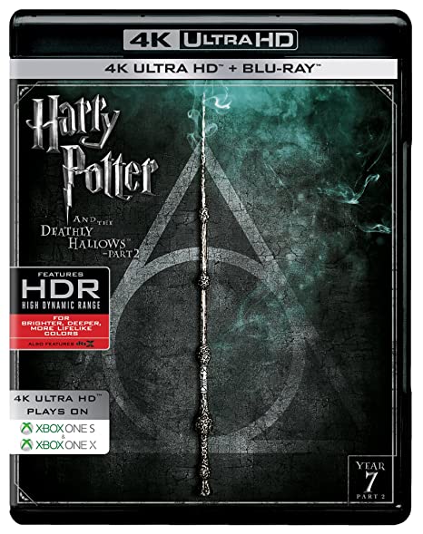Harry Potter and the Deathly Hallows - Part 2 (2011) - Year 7 (4K UHD & HD) (2-Disc) (Blu-Ray)