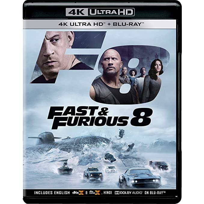 Fast & Furious 8: The Fate of the Furious (4K UHD & HD) (Blu-Ray)