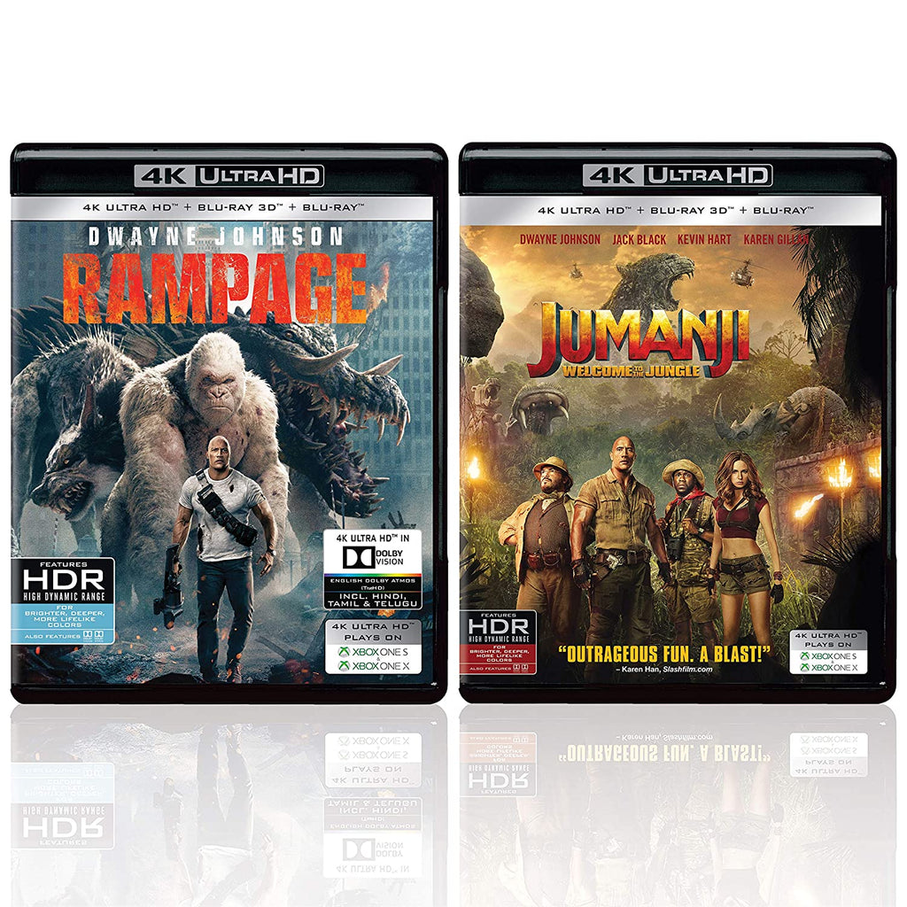 Rampage & Jumanji: Welcome to the Jungle (Blu-Ray)