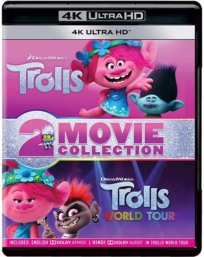 Trolls 2-Movies Collection: Trolls + Trolls: World Tour (Blu-Ray)