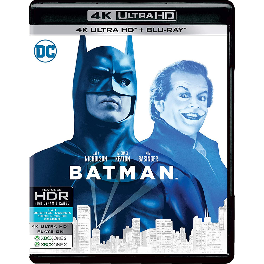 Batman (1989) (4K UHD) (Blu-Ray)