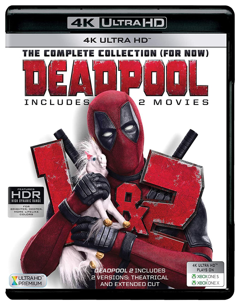 2 Movies Collection: Deadpool 1 & 2 (Blu-Ray)