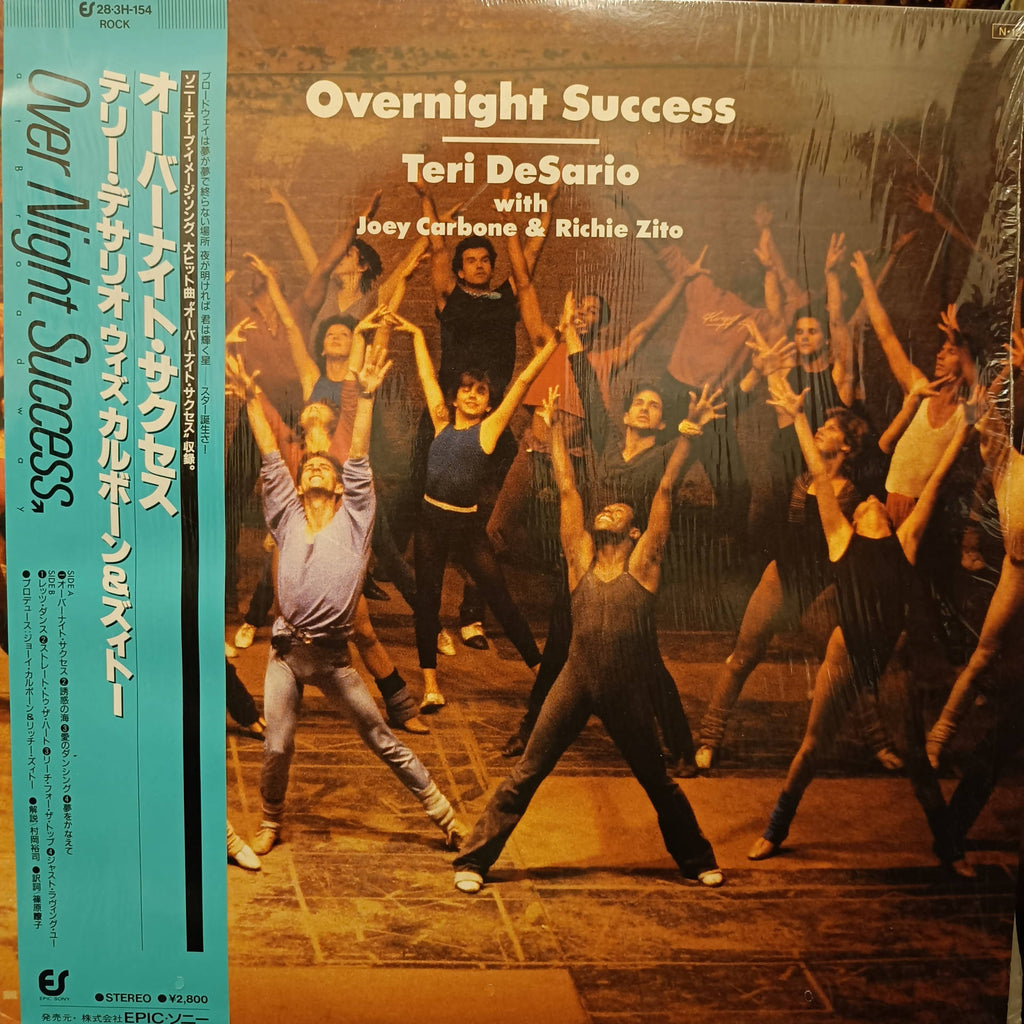 Teri DeSario With Joey Carbone & Richie Zito – Overnight Success (Used Vinyl - VG+) MD - Recordwala