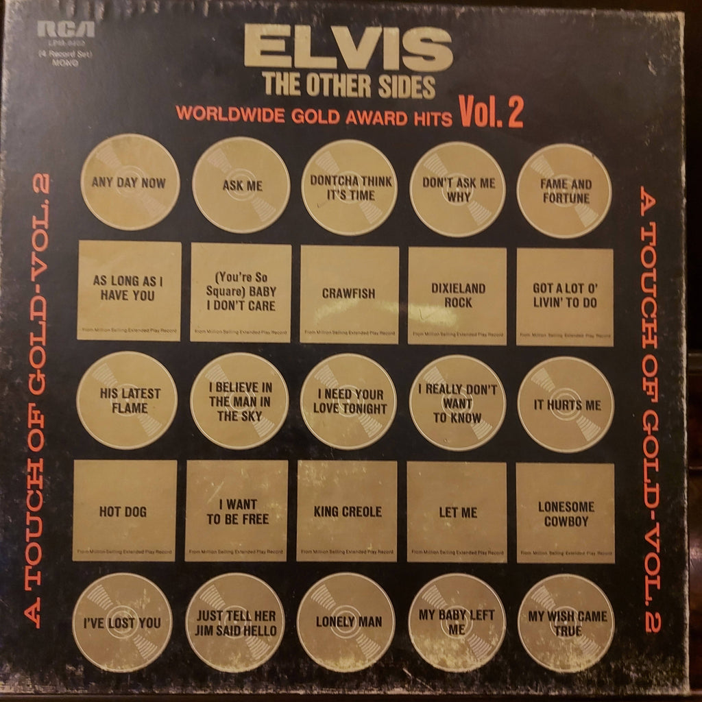 Elvis Presley – The Other Sides - Worldwide Gold Award Hits - Vol. 2 (Used Vinyl - VG)