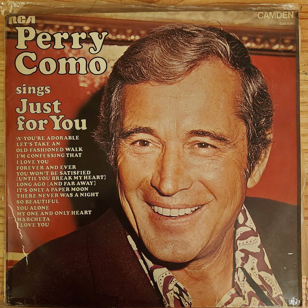 Perry Como – Perry Como Sings Just For You (Used Vinyl - VG)
