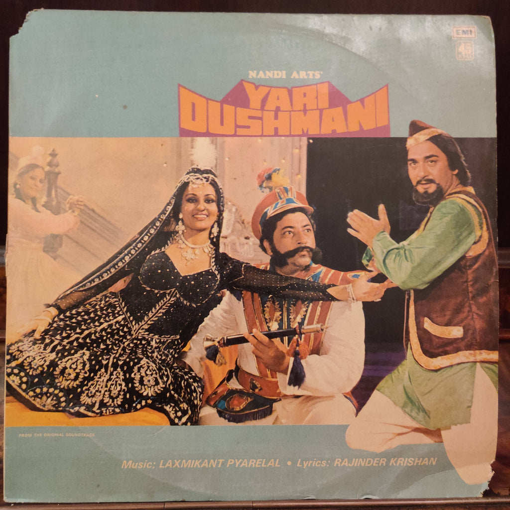 Laxmikant Pyarelal • Rajinder Krishan – Yari Dushmani (Used Vinyl - VG+)