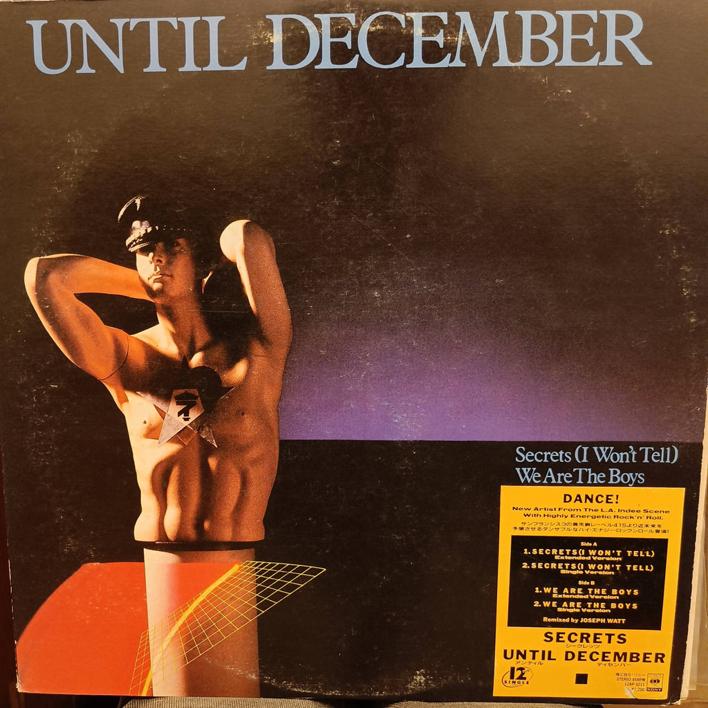 Until December – Secrets (I Won't Tell) (Used Vinyl - VG) MD - Recordwala