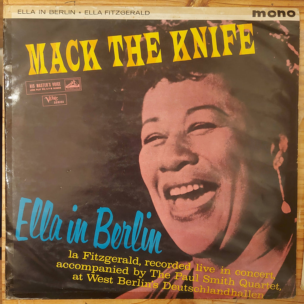 Ella Fitzgerald – Mack The Knife - Ella In Berlin (Used Vinyl - VG)
