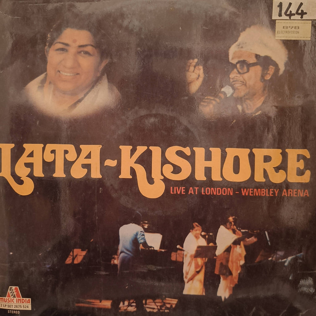 Lata - Kishore – Live At London - Wembley Arena (Used Vinyl - VG) NJ