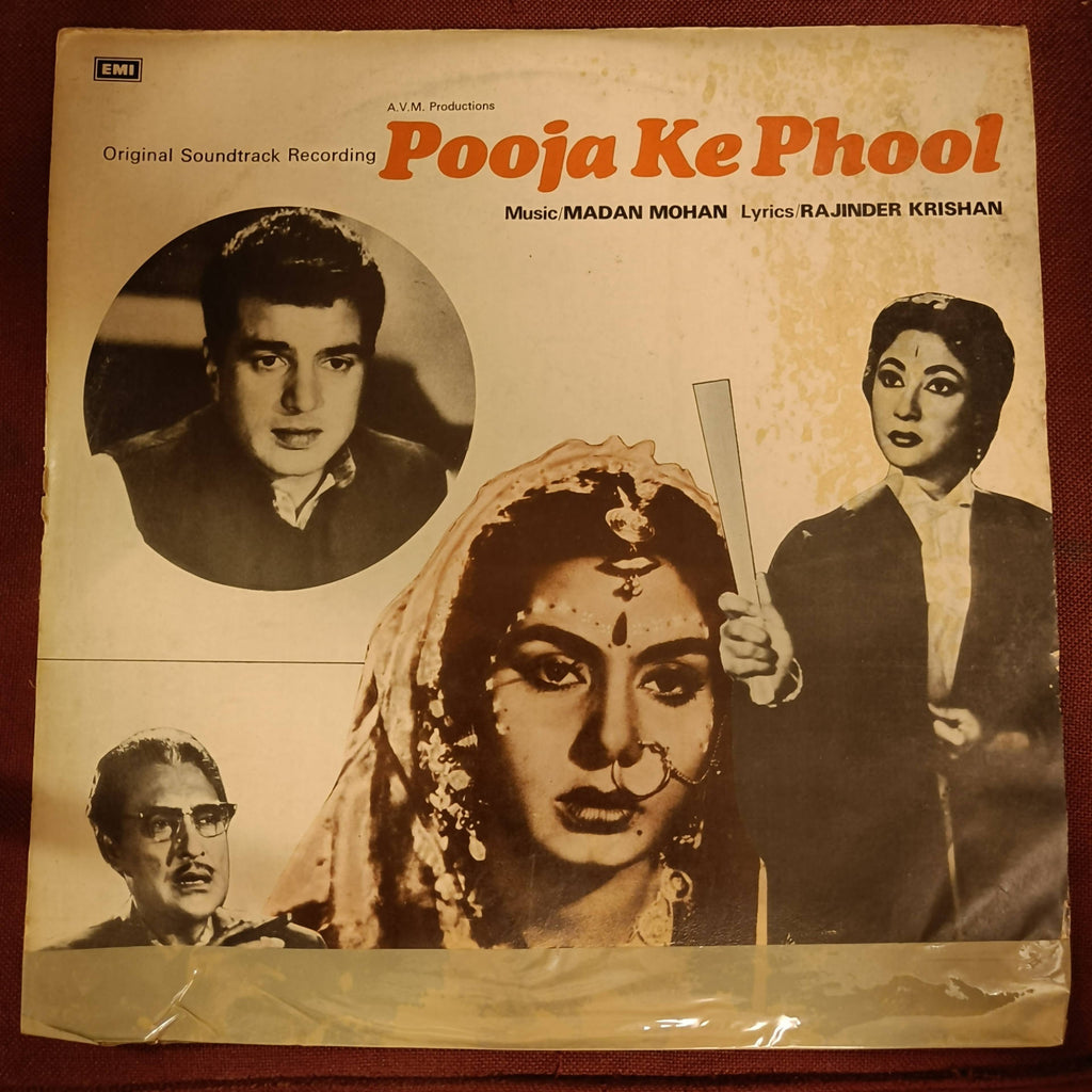 Madan Mohan, Rajinder Krishan – Pooja Ke Phool (Used Vinyl - VG) NP