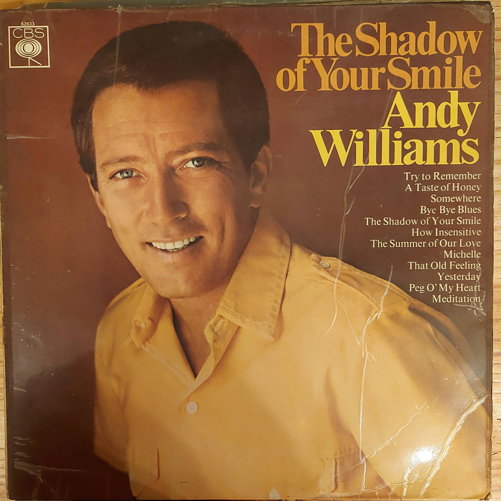 Andy Williams – The Shadow Of Your Smile (Used Vinyl - G)
