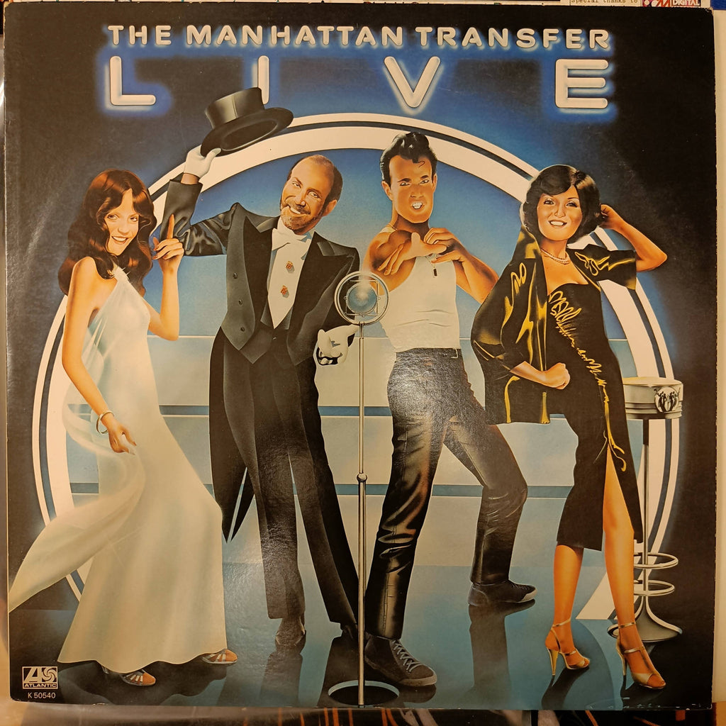 The Manhattan Transfer – Live (Used Vinyl - VG+) MD - Recordwala