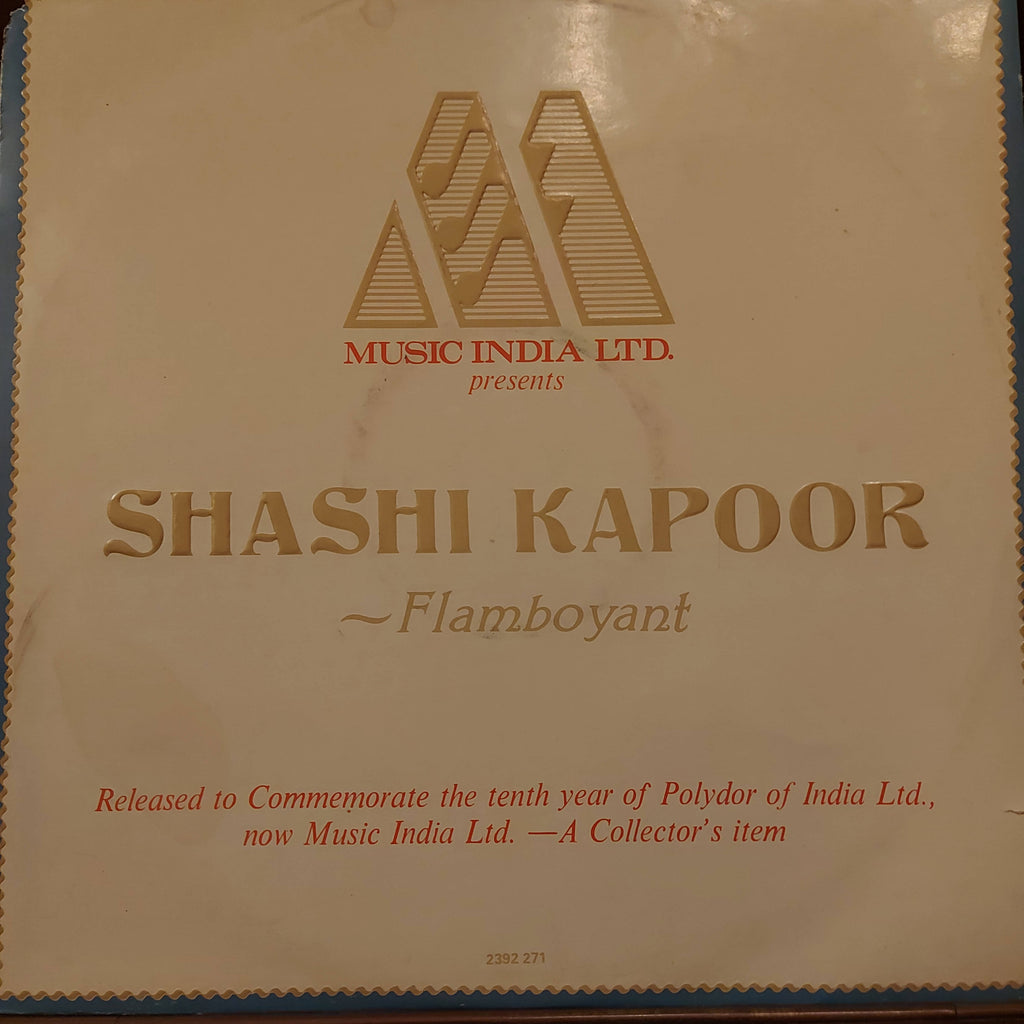 Various – Shashi Kapoor ~ Flamboyant (Used Vinyl - VG+)