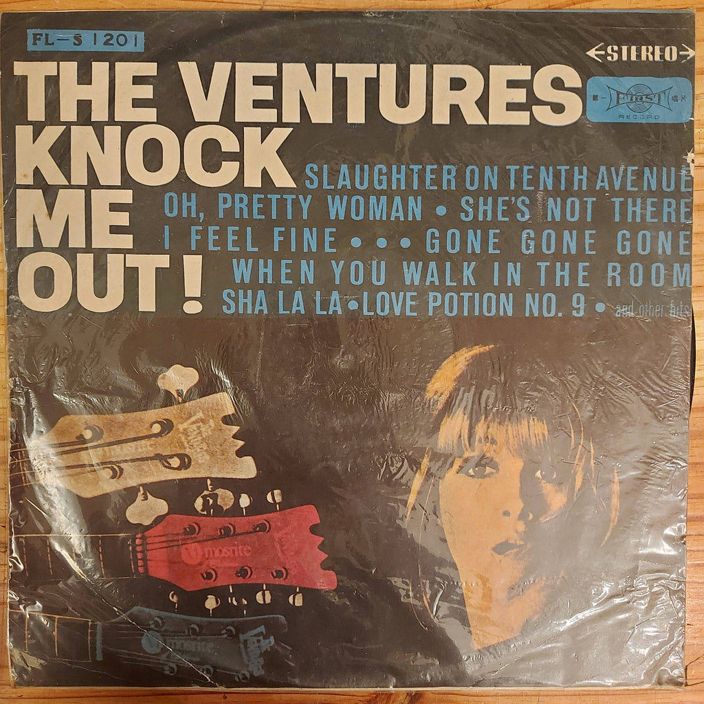 The Ventures ‎– Knock Me Out! (Used Vinyl - VG)