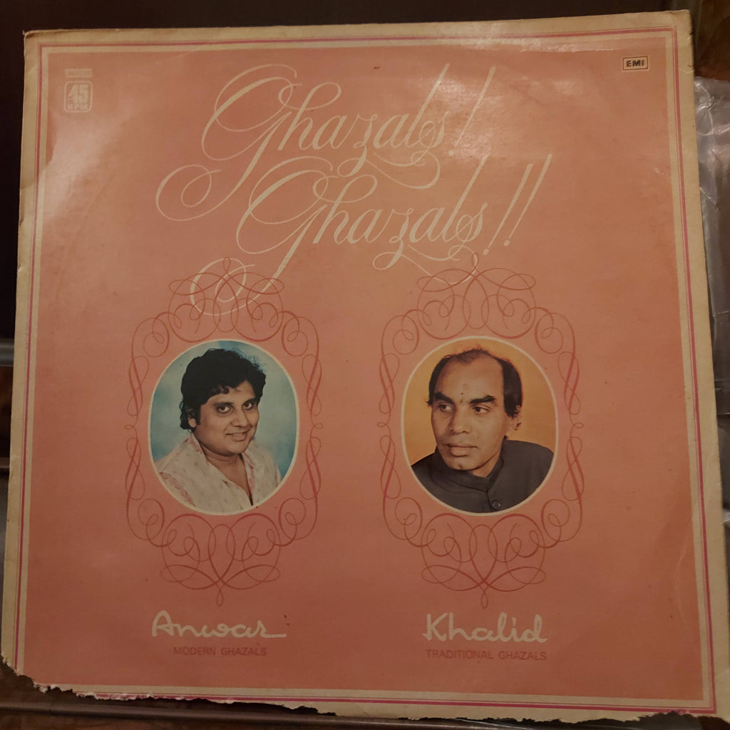 Anwar, Khalid – Modern Ghazals, Traditional Ghazals (Used Vinyl - VG+)