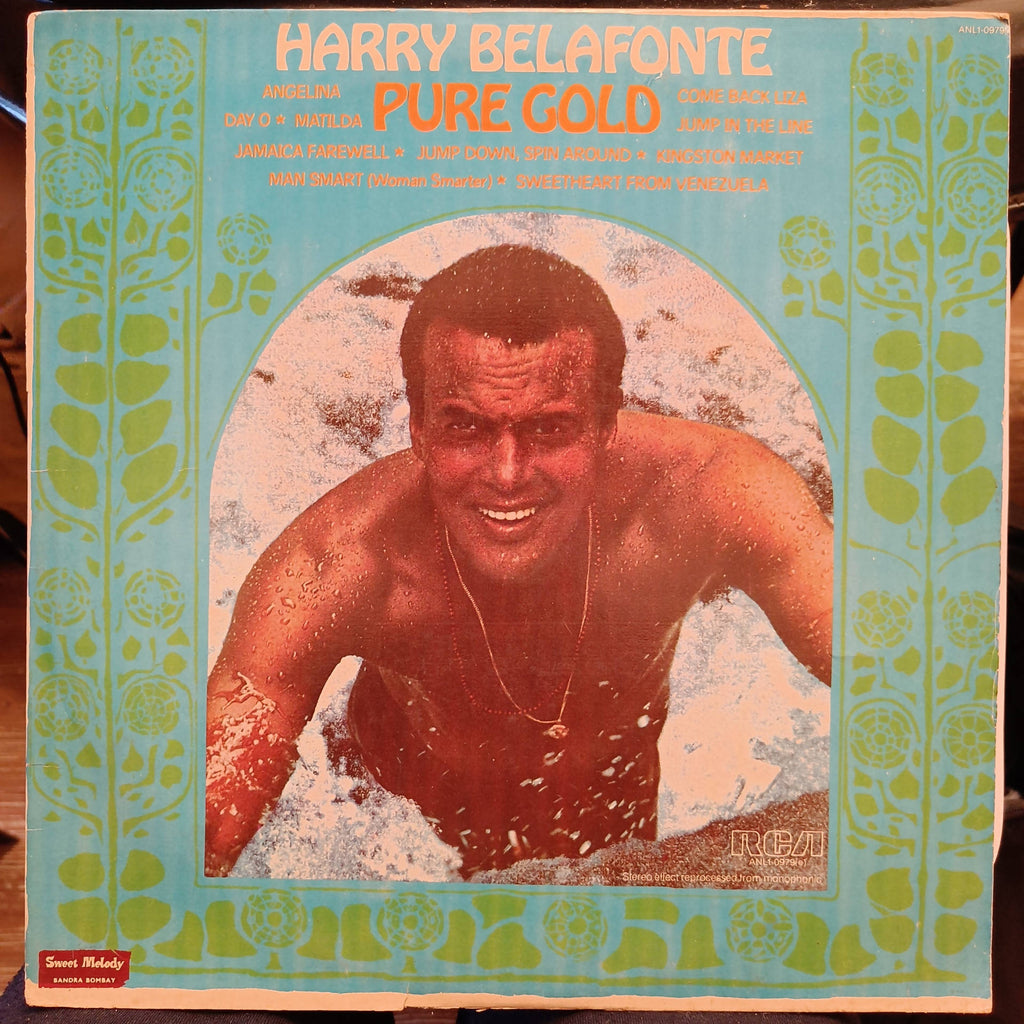 Harry Belafonte – Pure Gold (Used Vinyl - G) JS