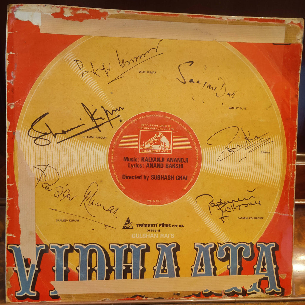 Kalyanji Anandji, Anand Bakshi – Vidhaata (Used Vinyl - VG) NJ Marketplace