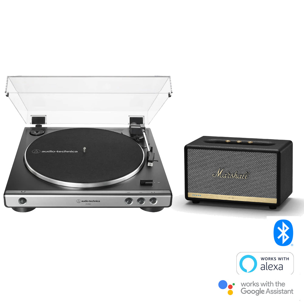 Audio Technica LP-60X + Marshall Acton II