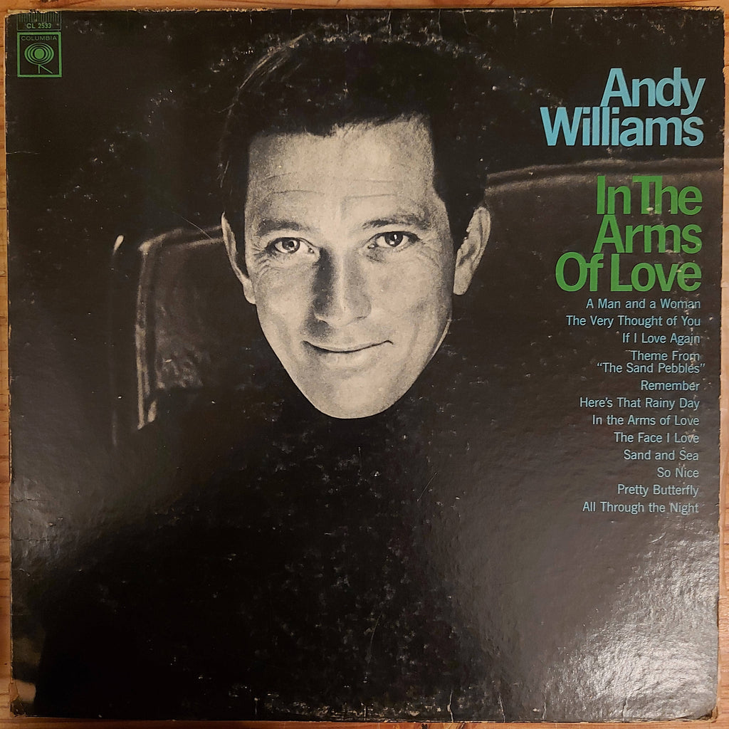 Andy Williams – In The Arms Of Love (Used Vinyl - G)