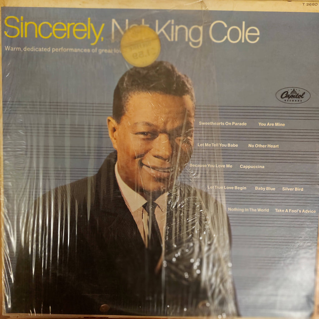 Nat King Cole – Sincerely, Nat King Cole (Used Vinyl - VG)