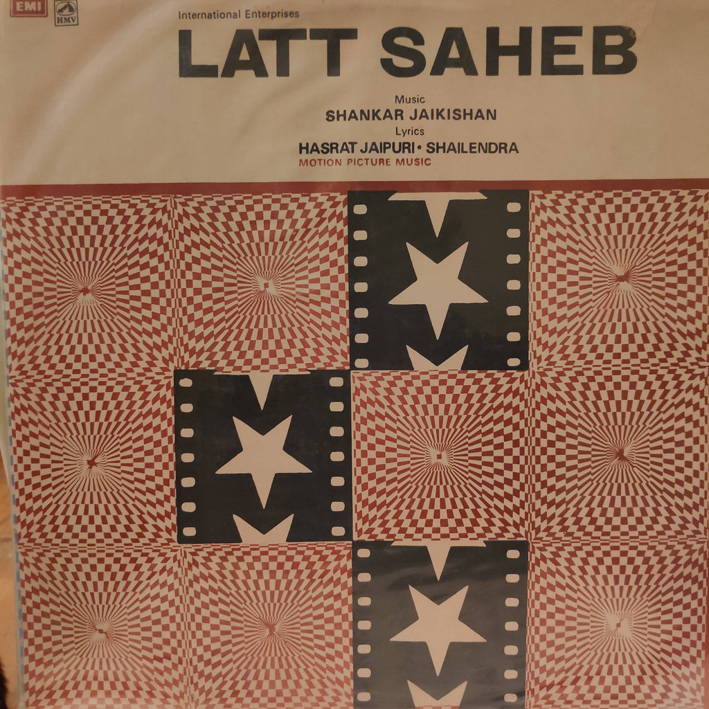 Shankar Jaikishan, Hasrat Jaipuri Shailendra – Latt Saheb (Used Vinyl - VG) NP