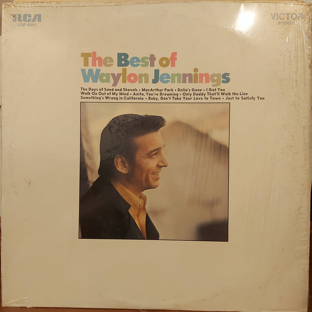 Waylon Jennings – The Best Of Waylon Jennings (Used Vinyl - G)
