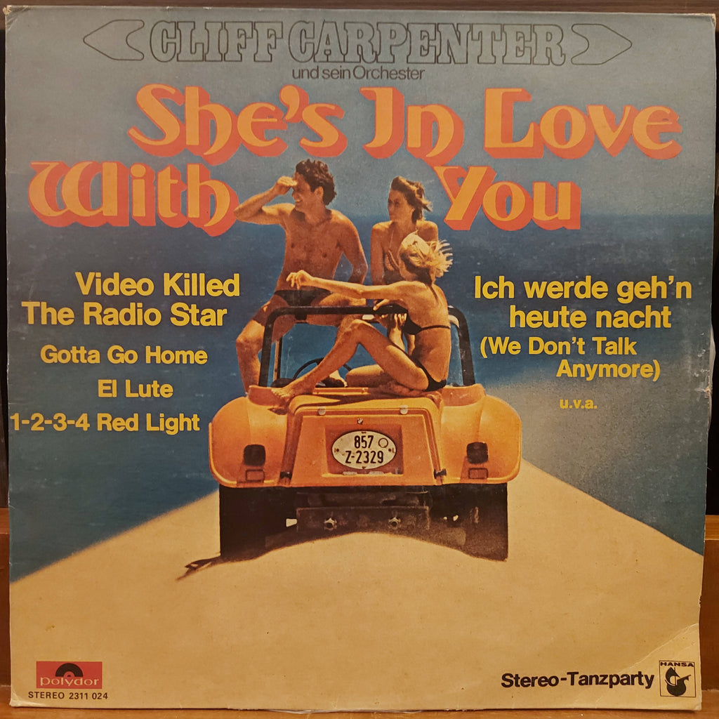 Cliff Carpenter Und Sein Orchester – She's In Love With You (Used Vinyl - VG+)
