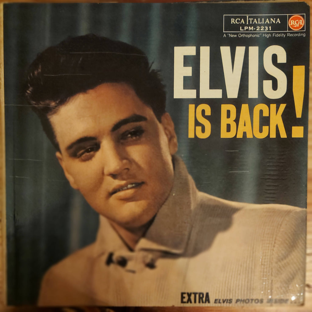 Elvis Presley – Elvis Is Back! (Used Vinyl - VG)