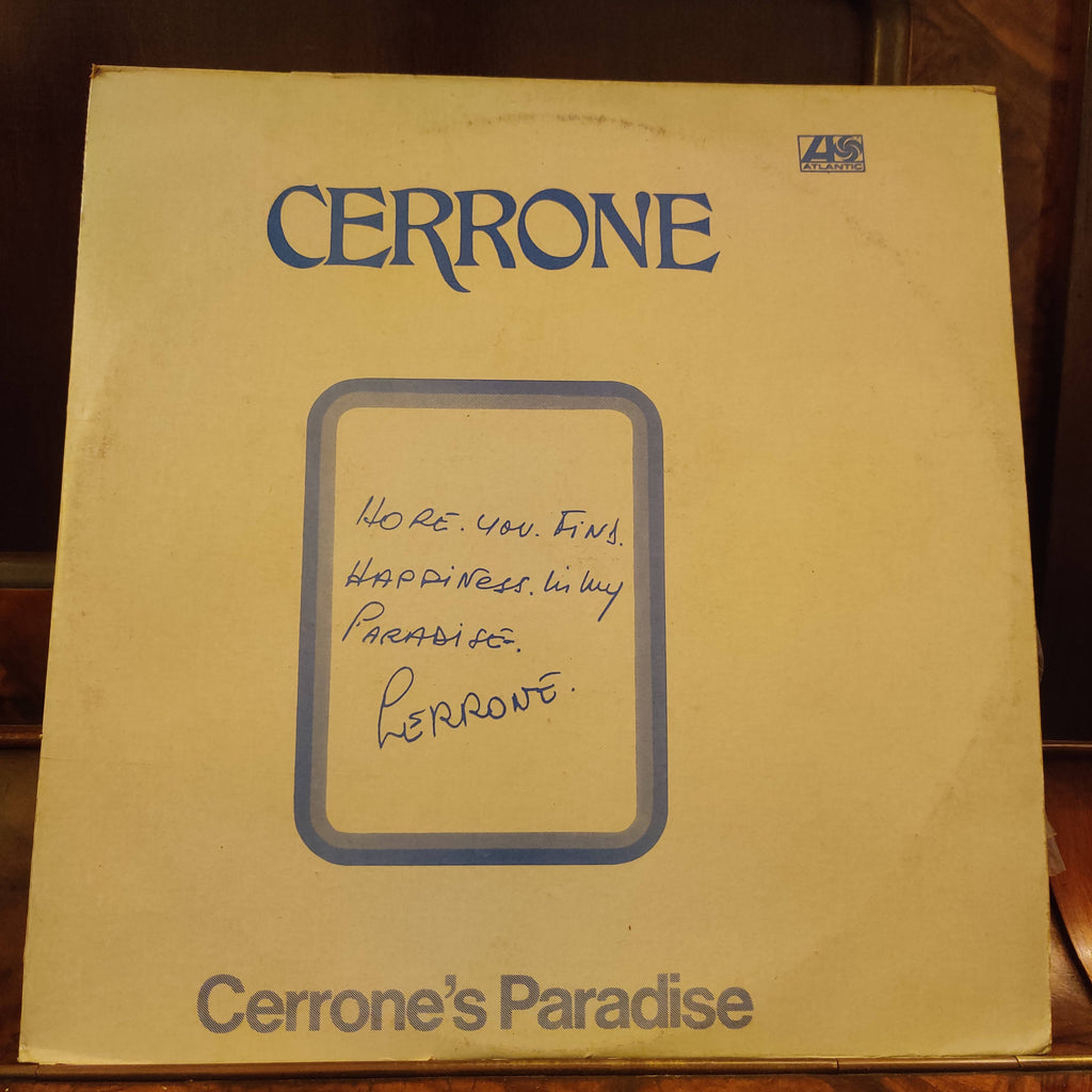 Cerrone – Cerrone's Paradise (Used Vinyl - VG+)