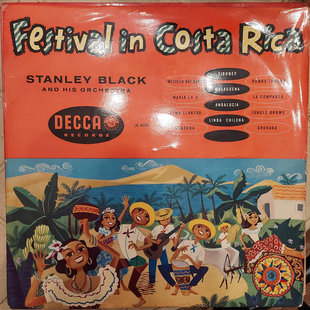 Stanley Black And His Orchestra – Festival In Costa Rica (Used Vinyl - G)