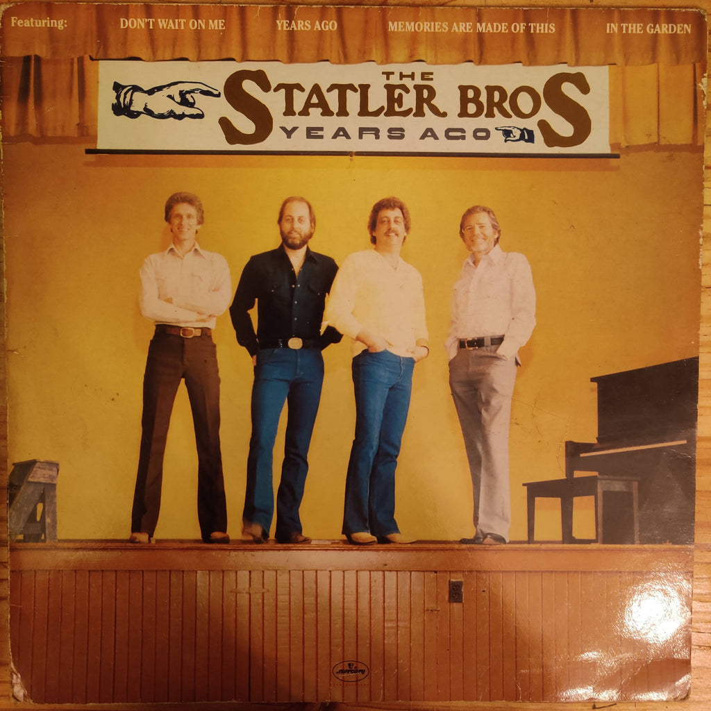 The Statler Brothers ‎– Years Ago (Used Vinyl - G)