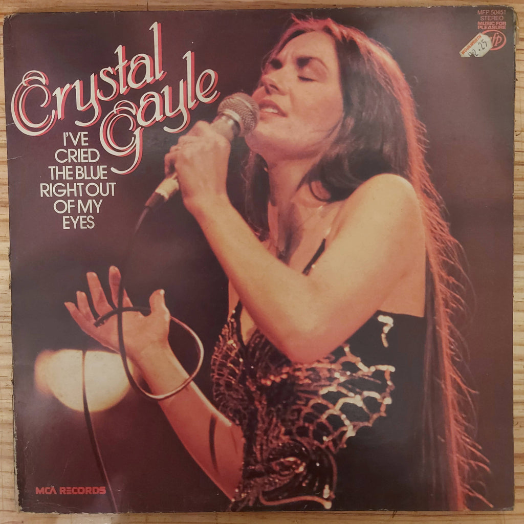 Crystal Gayle – I've Cried The Blue Right Out Of My Eyes (Used Vinyl - VG+) JS