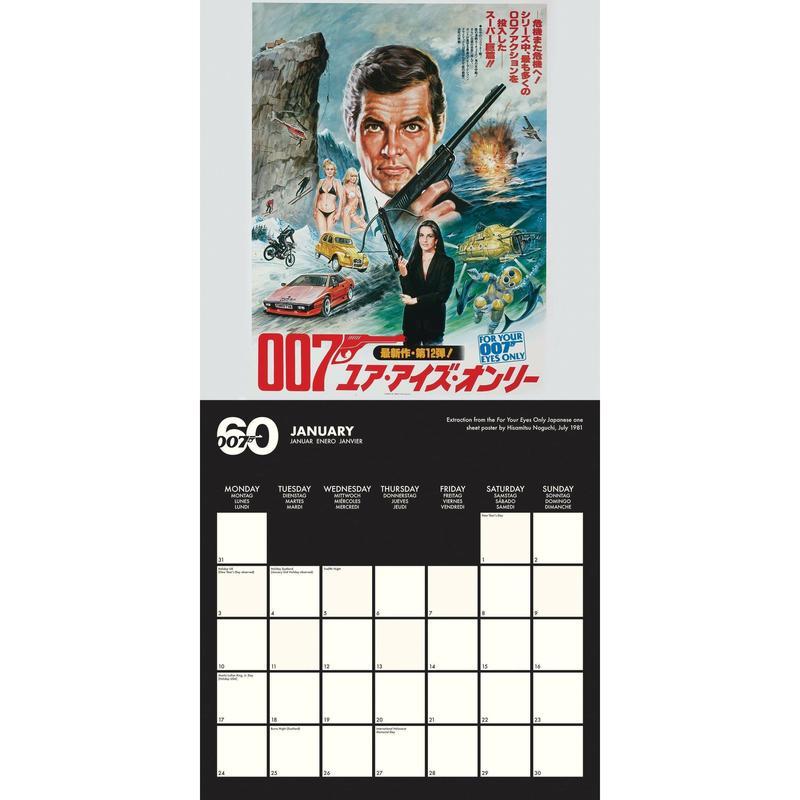 James Bond - 2022 Calendar