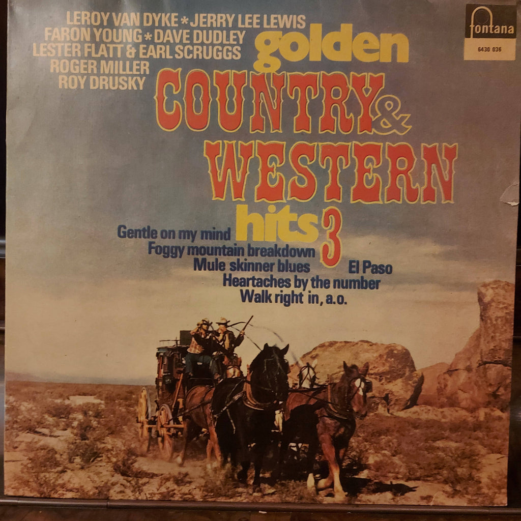 Various – Golden Country & Western Hits 3 (Used Vinyl - VG)