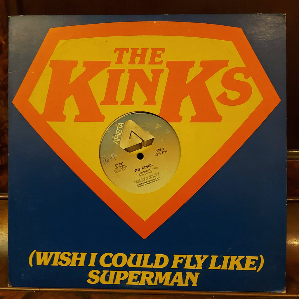The Kinks – (Wish I Could Fly Like) Superman (Used Vinyl - VG+)