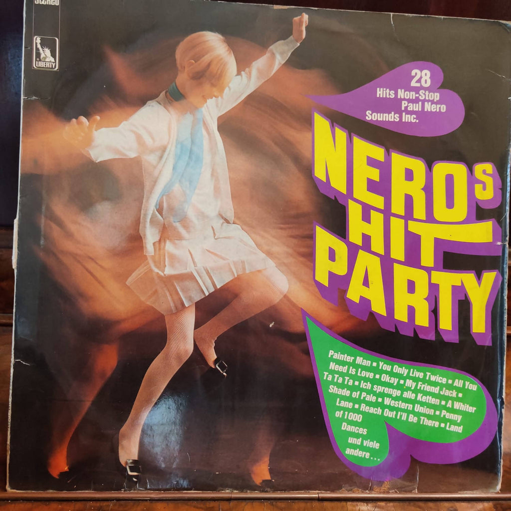 Paul Nero Sounds Inc. – Nero's Hit Party - 28 Hits Non-Stop (Used Vinyl - G) JS