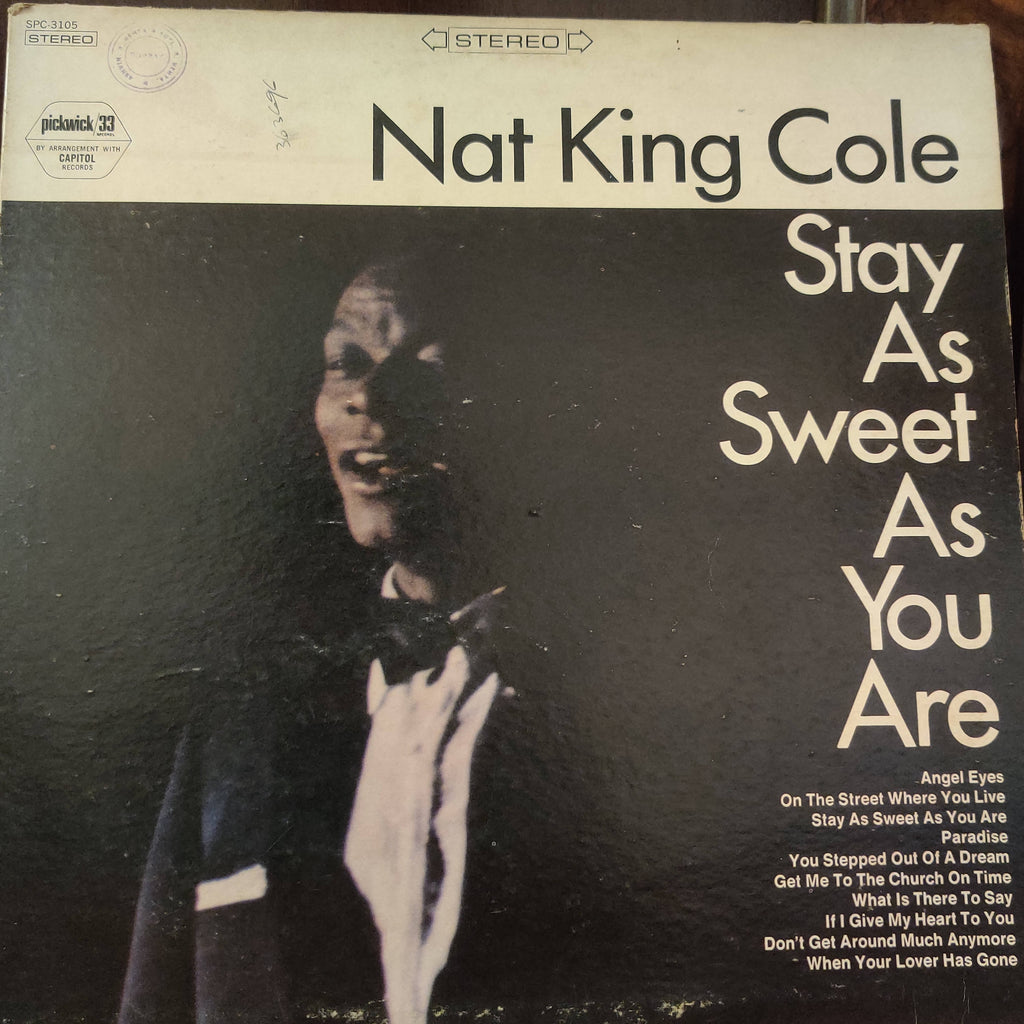 Nat King Cole – Stay As Sweet As You Are (Used Vinyl - VG+)