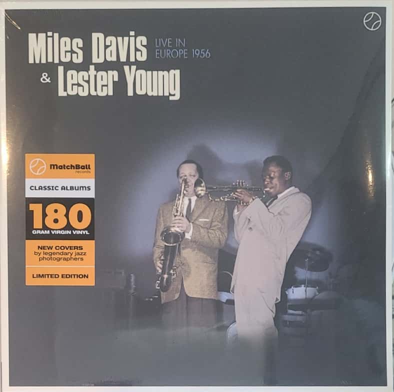 Live In Europe 1956 By Miles Davis & Lester Young (Arrives in 4 days)
