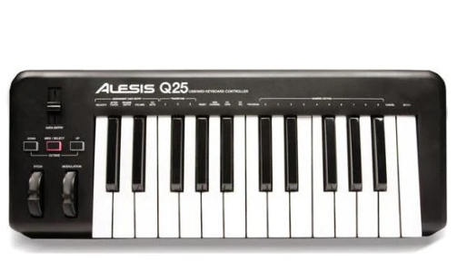 Alesis Q25 25-Key Keyboard MIDI Controller Keyboard