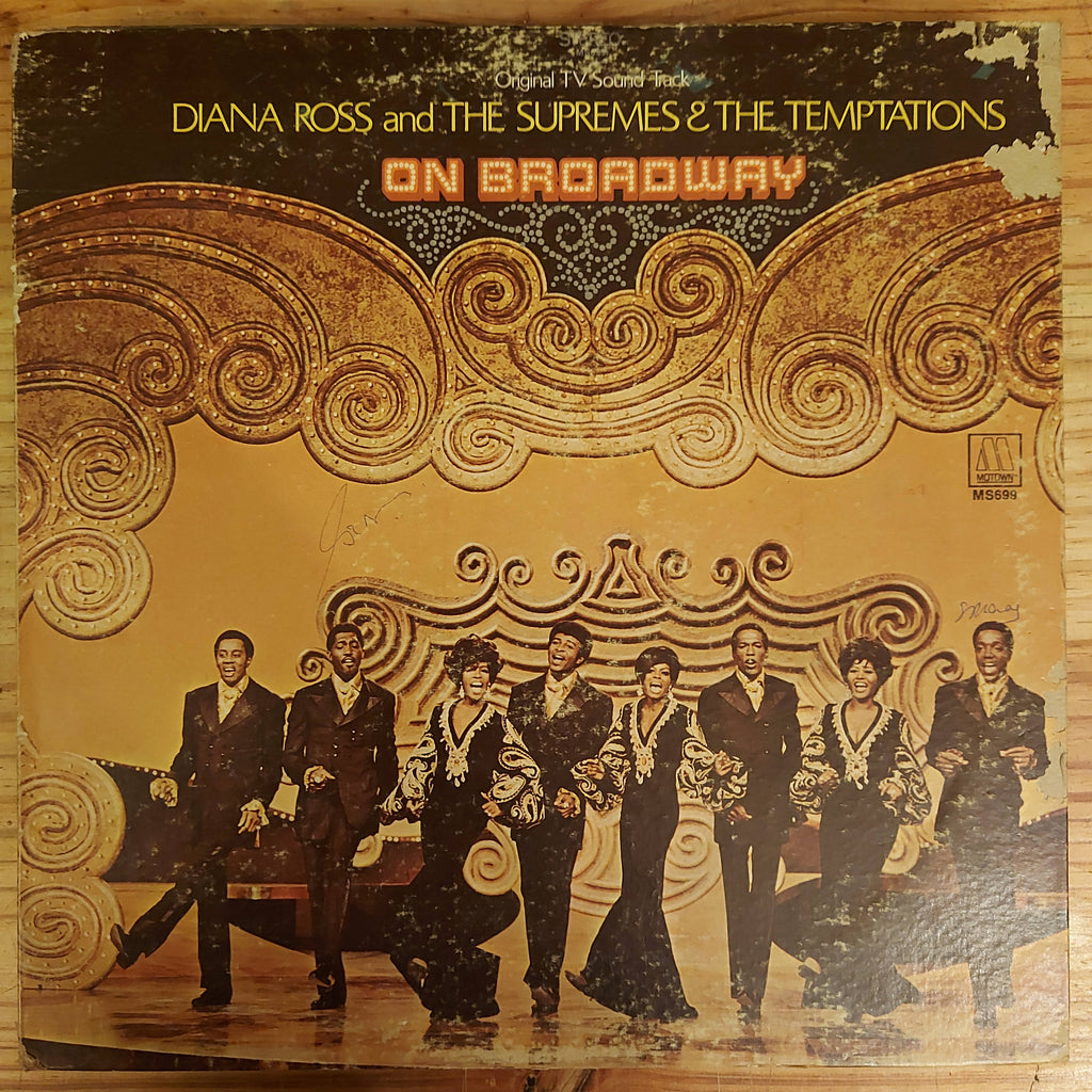 Diana Ross And The Supremes & The Temptations – On Broadway (Original TV Sound Track) (Used Vinyl - G)