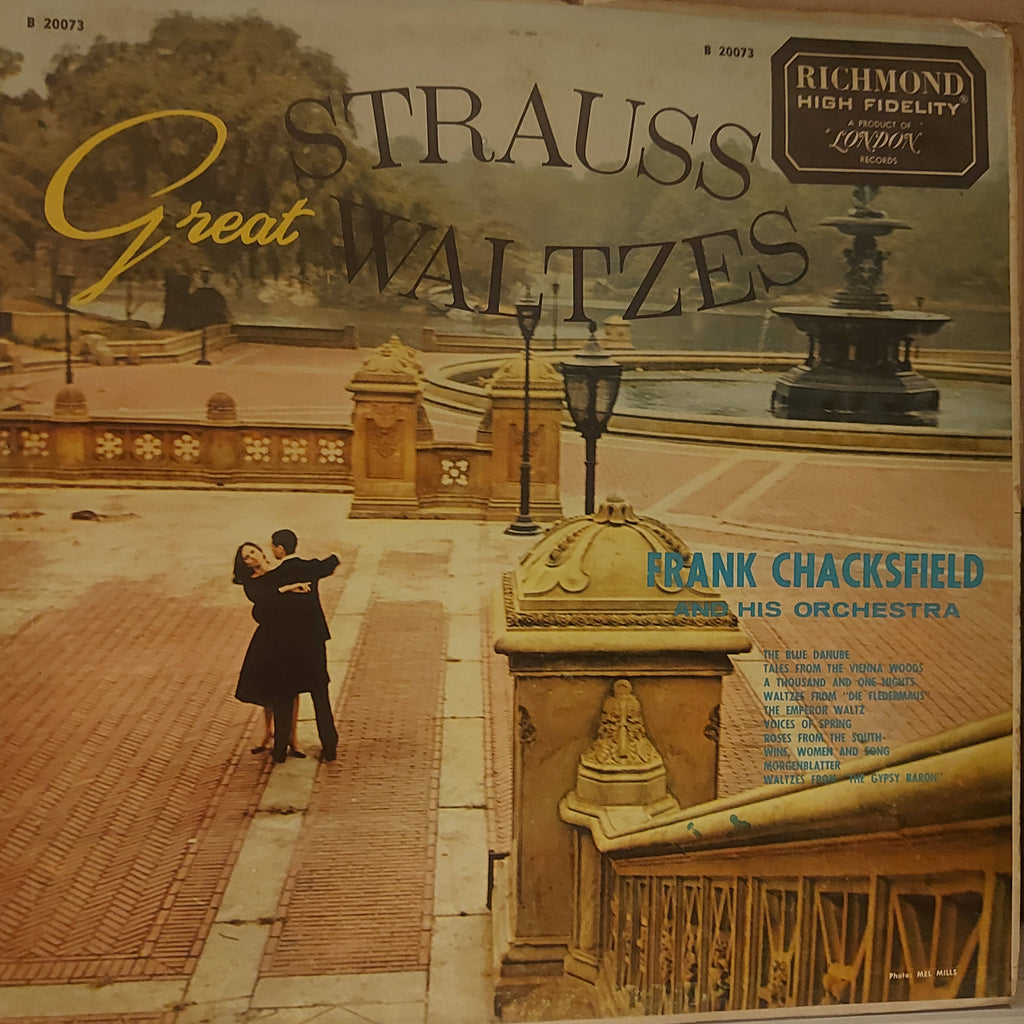 Frank Chacksfield & His Orchestra – Great Strauss Waltzes (Used Vinyl - VG)