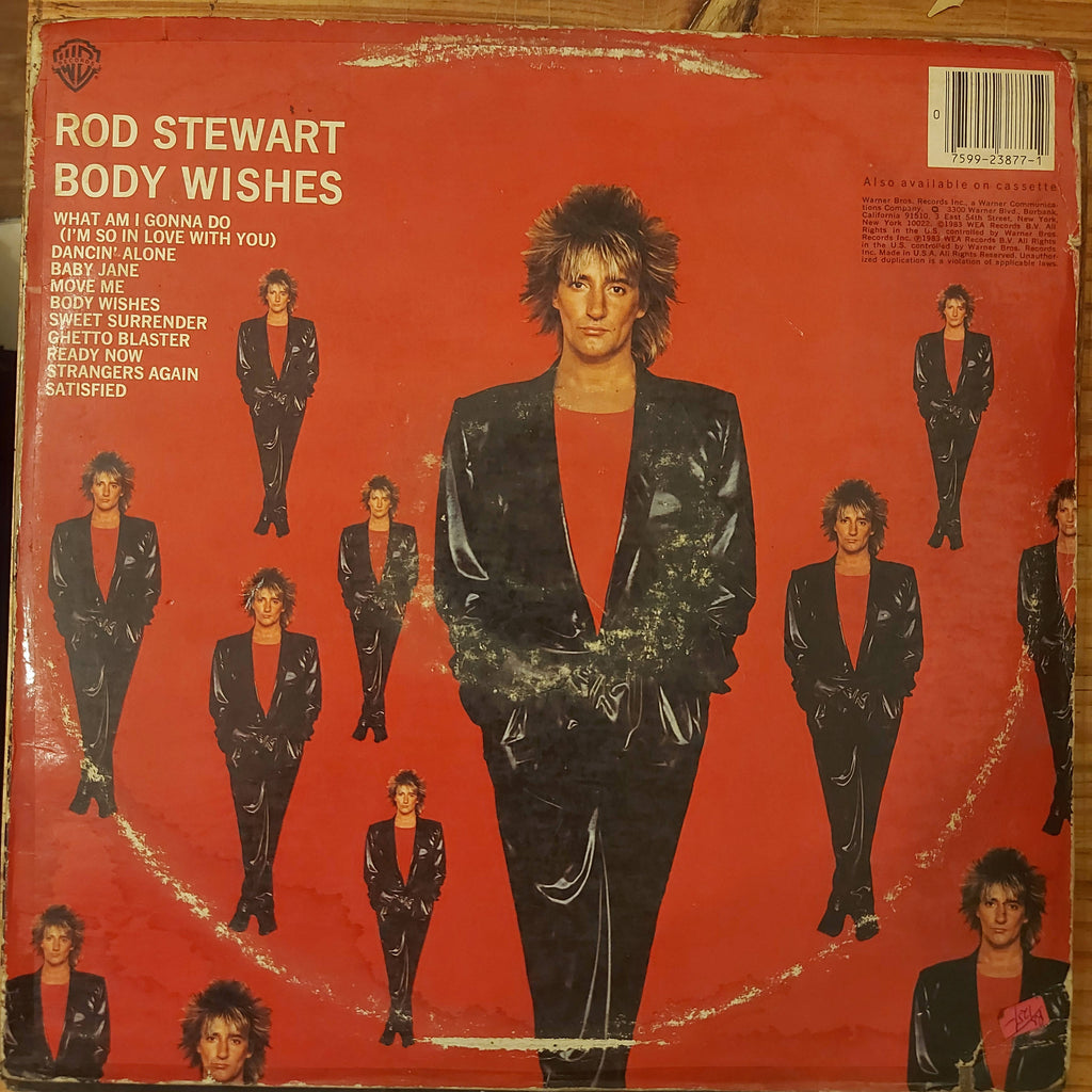 Rod Stewart – Body Wishes (Used Vinyl - G)